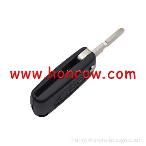 Citroen 406 blade 2 buttons flip remote key car blank (NE78 Blade - 2Button - With battery place) (No Logo)